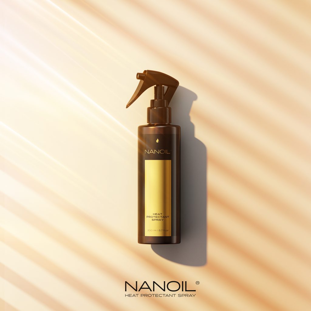 Cea mai bună protecție pentru păr este în sfârșit AICI: Nanoil Heat Protectant Spray